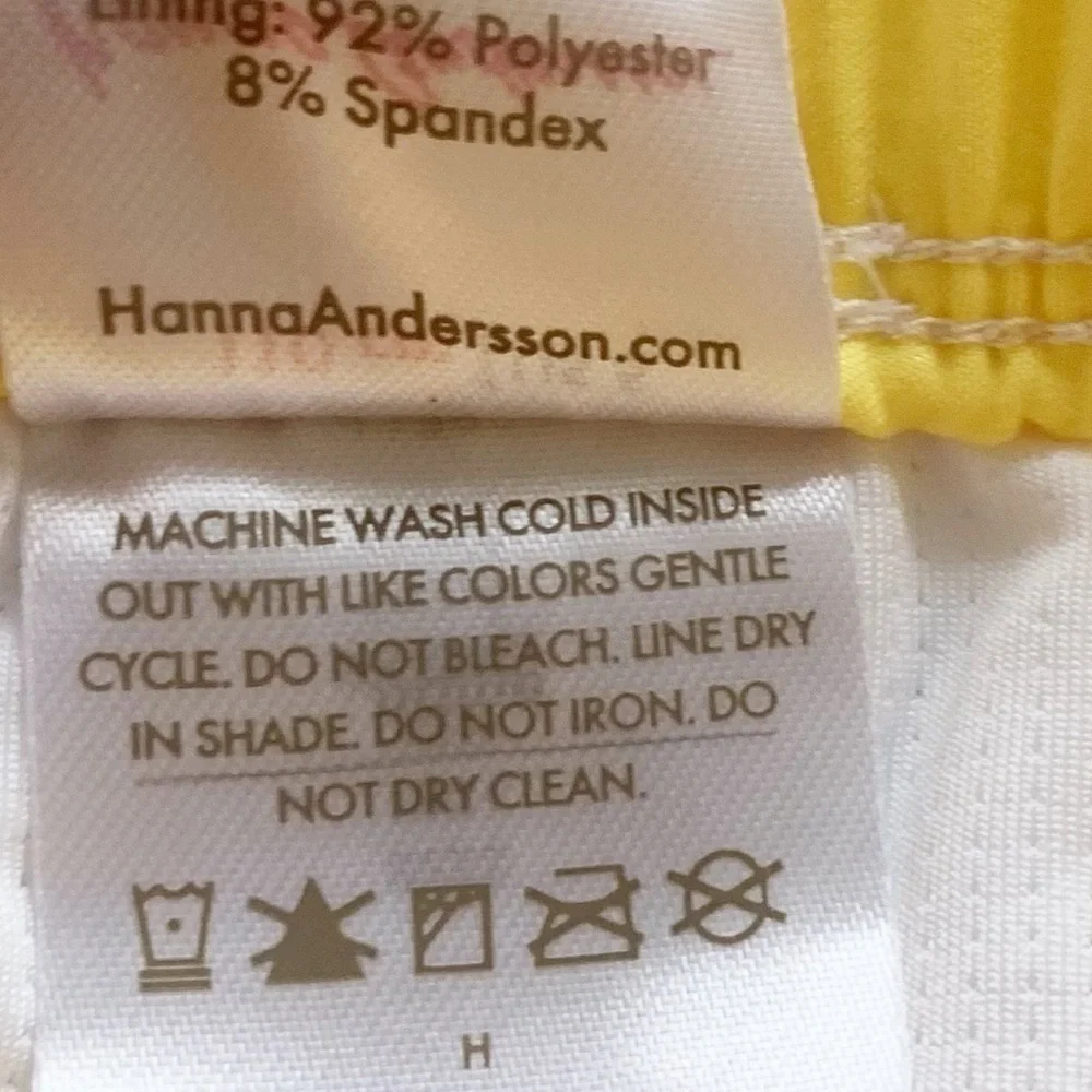 Hanna Andersson Boy Swim Trunks 5T 110 Cm or 6-7 years or 8 years